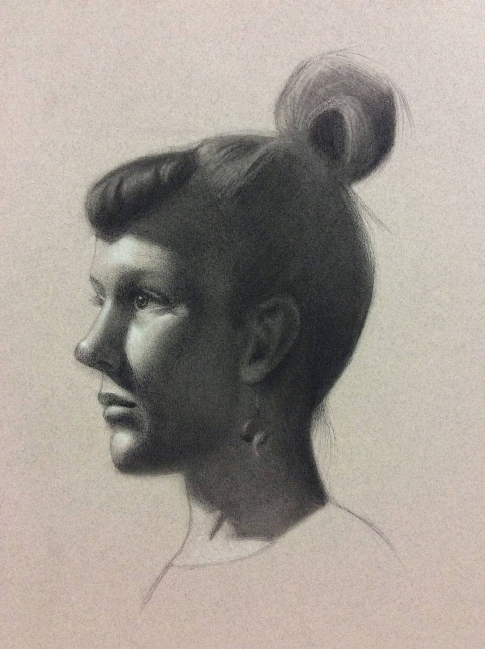 Sanna - Portrait drawing