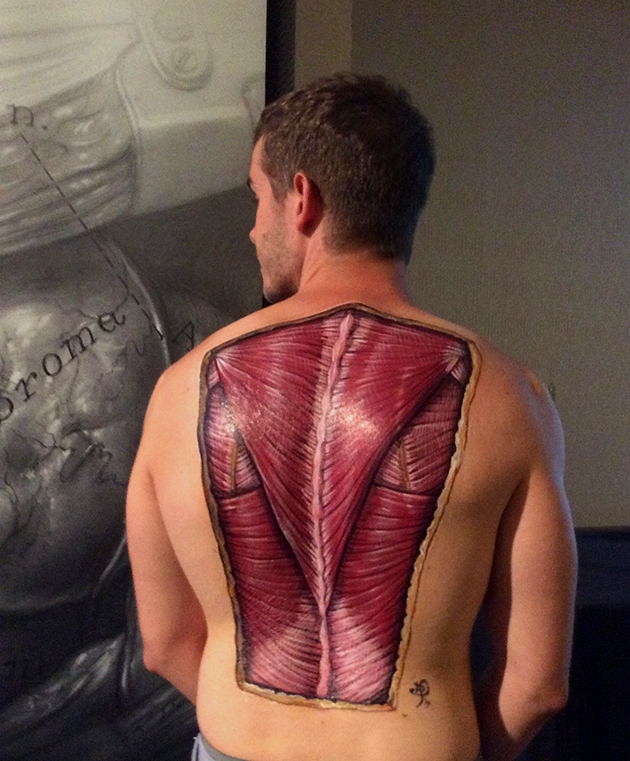 Danny Quirk's muscles of the back